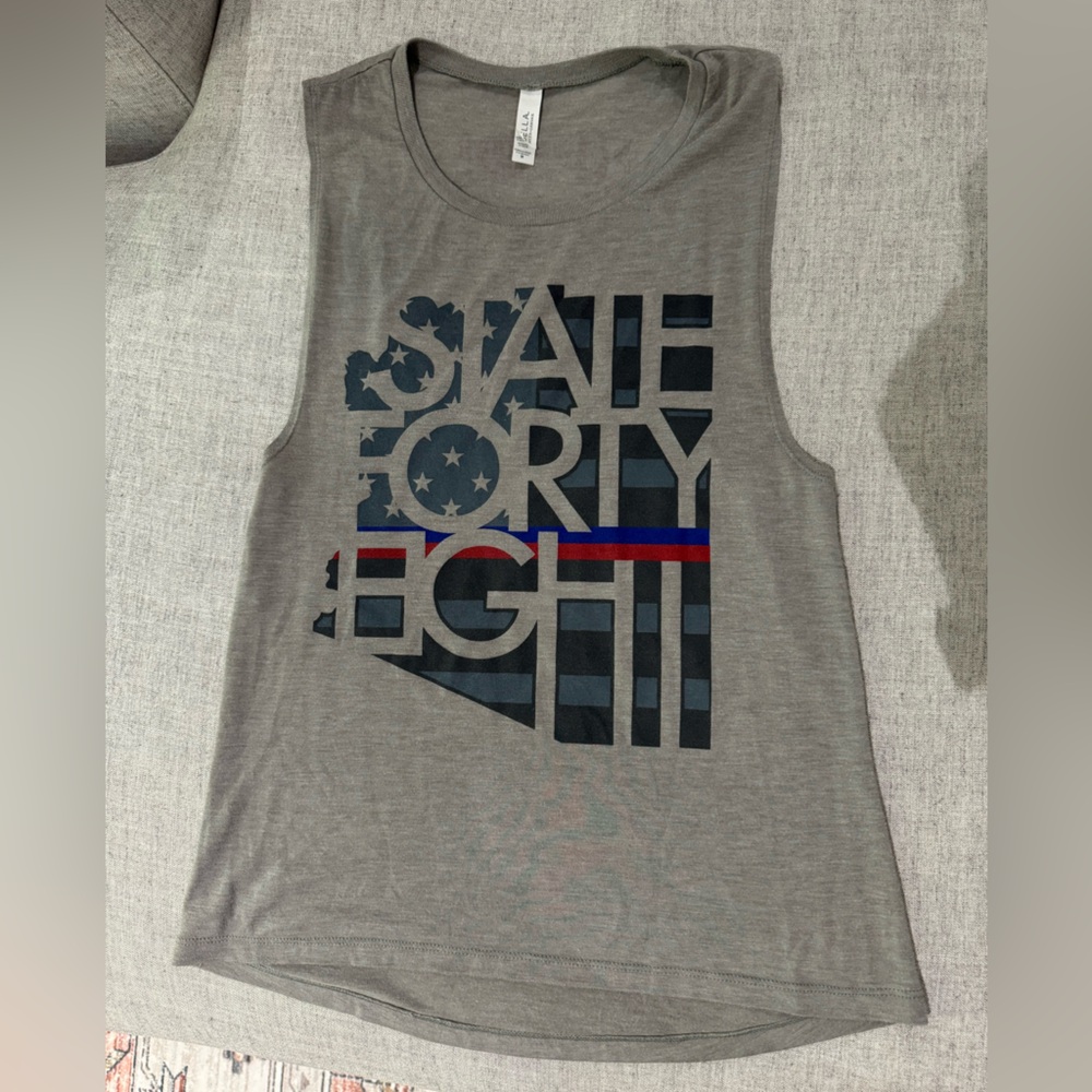 State forty eight tank. Medium